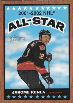 #119 Jarome Iginla - Calgary Flames - 2002-03 Topps Heritage Hockey