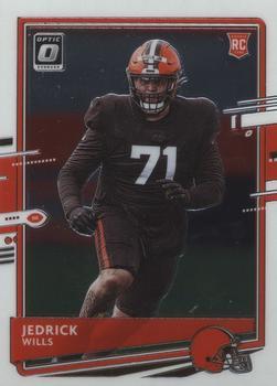 #119 Jedrick Wills - Cleveland Browns - 2020 Donruss Optic Football