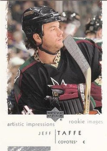 #119 Jeff Taffe - Phoenix Coyotes - 2002-03 UD Artistic Impressions Hockey