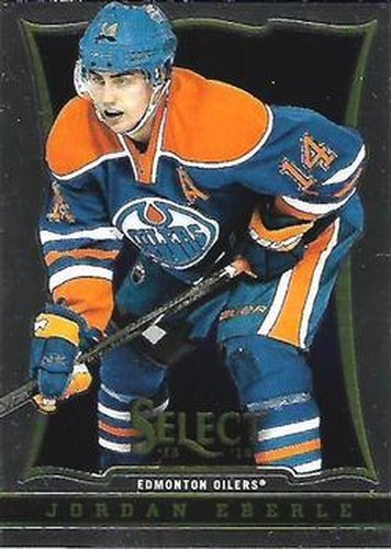 #119 Jordan Eberle - Edmonton Oilers - 2013-14 Panini Select Hockey