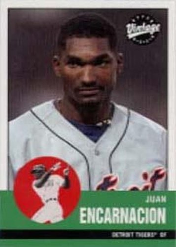 #119 Juan Encarnacion - Detroit Tigers - 2001 Upper Deck Vintage Baseball