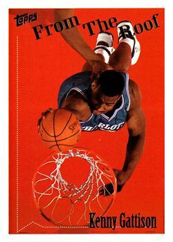 #119 Kenny Gattison - Charlotte Hornets - 1994-95 Topps Basketball