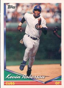 #119 Kevin Roberson - Chicago Cubs - 1994 Topps Baseball