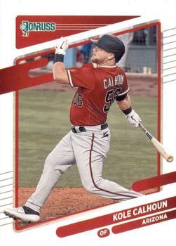 #119 Kole Calhoun - Arizona Diamondbacks - 2021 Donruss Baseball