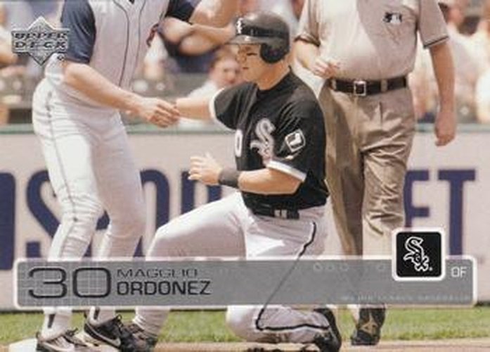 #119 Magglio Ordonez - Chicago White Sox - 2003 Upper Deck Baseball