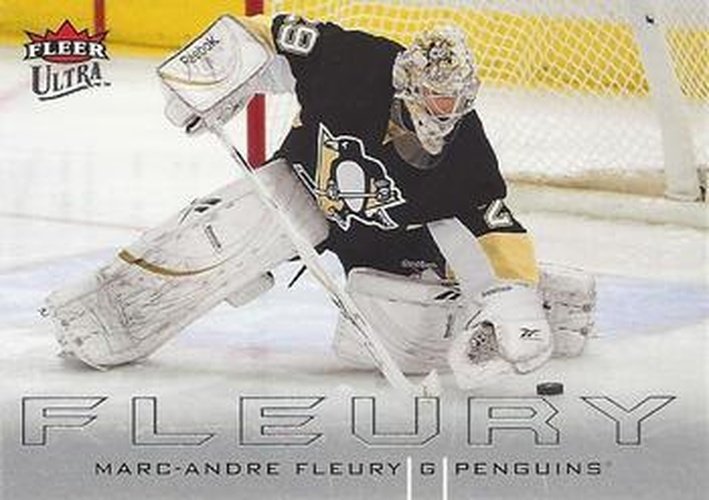 #119 Marc-Andre Fleury - Pittsburgh Penguins - 2009-10 Ultra Hockey