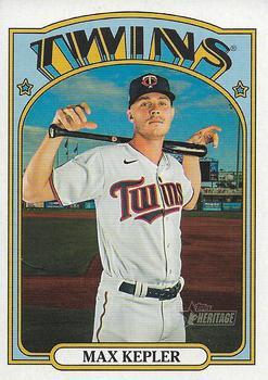 #119 Max Kepler - Minnesota Twins - 2021 Topps Heritage Baseball