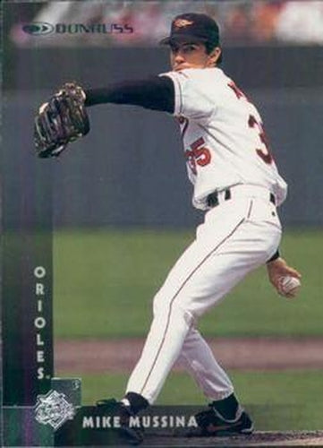 #119 Mike Mussina - Baltimore Orioles - 1997 Donruss Baseball
