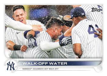 #119 Walk-Off Water - New York Yankees - 2022 Topps Baseball