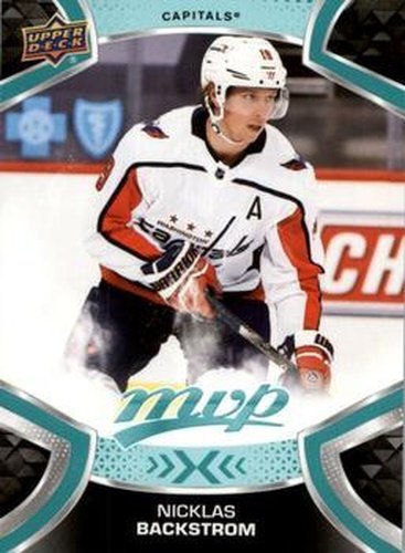 #119 Nicklas Backstrom - Washington Capitals - 2021-22 Upper Deck MVP Hockey