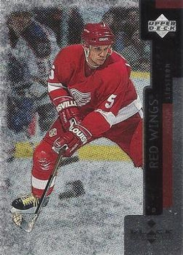 #119 Nicklas Lidstrom - Detroit Red Wings - 1997-98 Upper Deck Black Diamond Hockey
