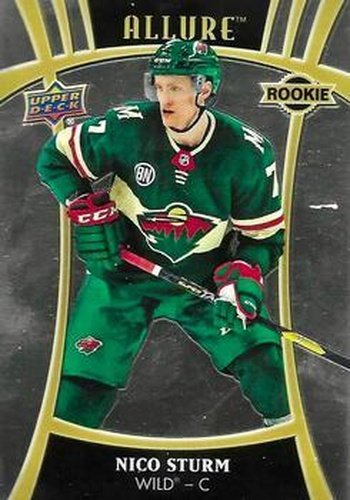 #119 Nico Sturm - Minnesota Wild - 2019-20 Upper Deck Allure Hockey