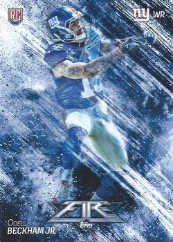#119 Odell Beckham Jr. - New York Giants - 2014 Topps Fire Football