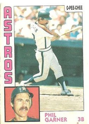 #119 Phil Garner - Houston Astros - 1984 O-Pee-Chee Baseball