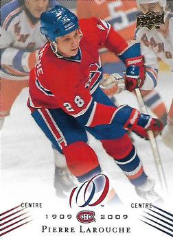 #119 Pierre Larouche - Montreal Canadiens - 2008-09 Upper Deck Montreal Canadiens Centennial Hockey