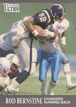#119 Rod Bernstine - San Diego Chargers - 1991 Ultra Football
