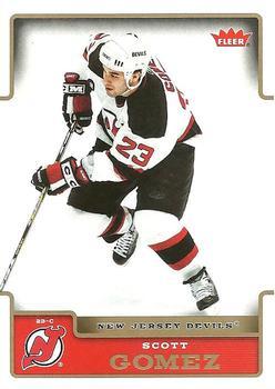 #119 Scott Gomez - New Jersey Devils - 2006-07 Fleer Hockey