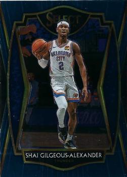 #119 Shai Gilgeous-Alexander - Oklahoma City Thunder - 2020-21 Panini Select Basketball