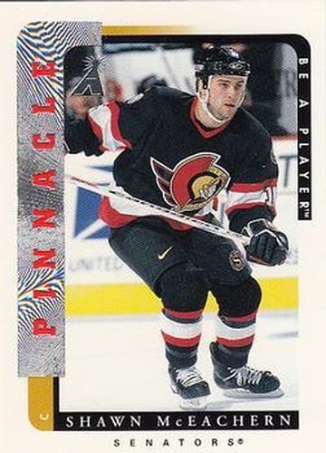 #119 Shawn McEachern - Ottawa Senators - 1996-97 Pinnacle Be a Player Hockey