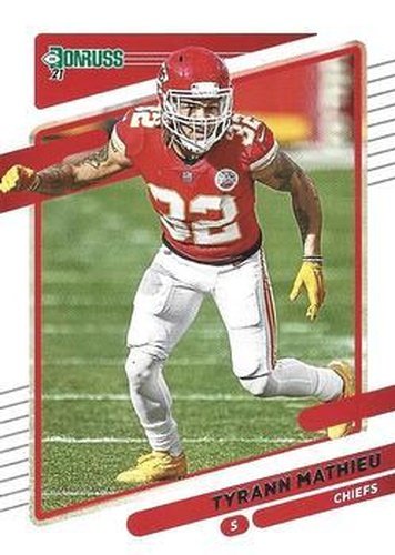 #119 Tyrann Mathieu - Kansas City Chiefs - 2021 Donruss Football