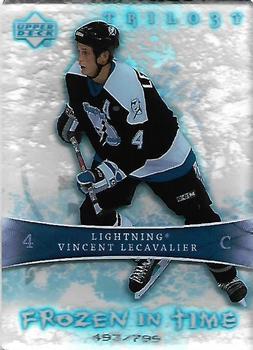 #119 Vincent Lecavalier - Tampa Bay Lightning - 2007-08 Upper Deck Trilogy Hockey