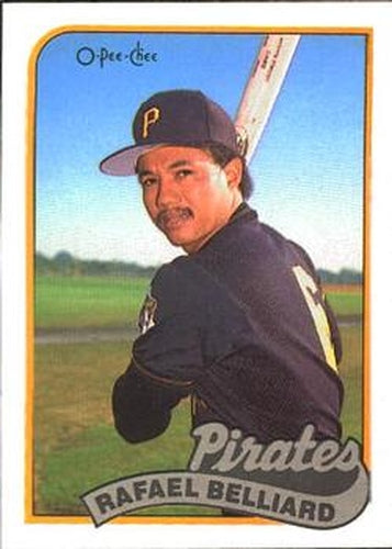 #119 Rafael Belliard - Pittsburgh Pirates - 1989 O-Pee-Chee Baseball