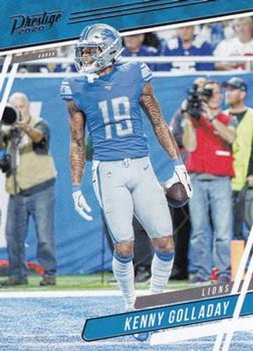 #119 Kenny Golladay - Detroit Lions - 2020 Panini Prestige Football