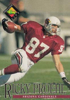 #119 Ricky Proehl - Arizona Cardinals - 1994 Pro Line Live Football