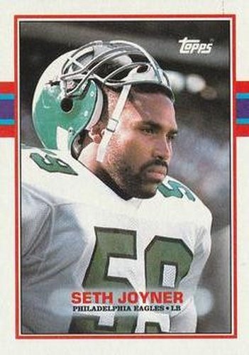 #119 Seth Joyner - Philadelphia Eagles - 1989 Topps Football
