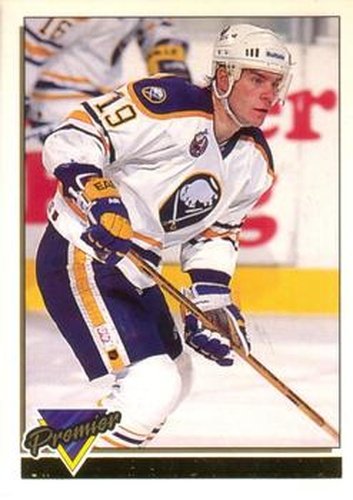 #119 Randy Wood - Buffalo Sabres - 1993-94 O-Pee-Chee Premier Hockey - Gold