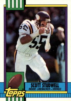 #119 Scott Studwell - Minnesota Vikings - 1990 Topps Football