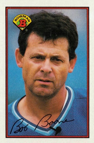 #119 Bob Boone - Kansas City Royals - 1989 Bowman Baseball