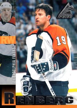 #119 Mikael Renberg - Philadelphia Flyers - 1997-98 Pinnacle Inside Hockey