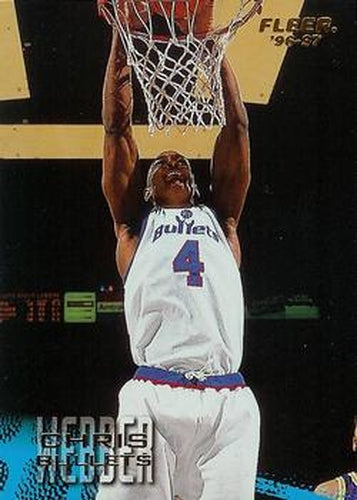 #119 Chris Webber - Washington Bullets - 1996-97 Fleer Basketball
