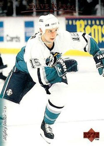 #119 Dave Karpa - Anaheim Mighty Ducks - 1995-96 Upper Deck Hockey