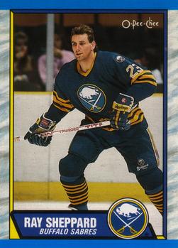 #119 Ray Sheppard - Buffalo Sabres - 1989-90 O-Pee-Chee Hockey