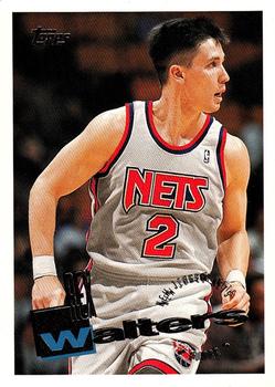 #119 Rex Walters - New Jersey Nets - 1995-96 Topps Basketball