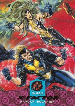 #119 Havok, Polaris - 1994 Ultra X-Men