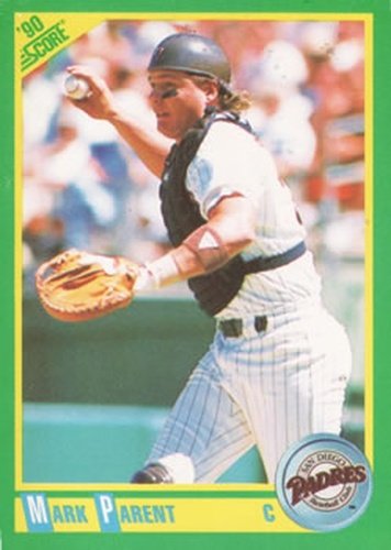 #119 Mark Parent - San Diego Padres - 1990 Score Baseball