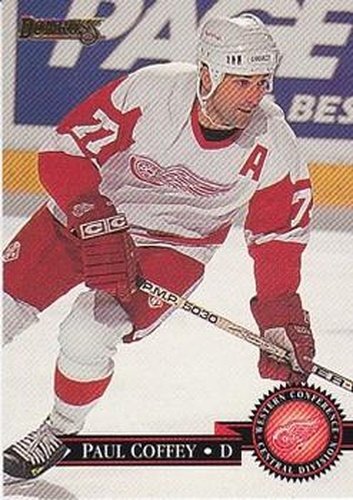 #119 Paul Coffey - Detroit Red Wings - 1995-96 Donruss Hockey
