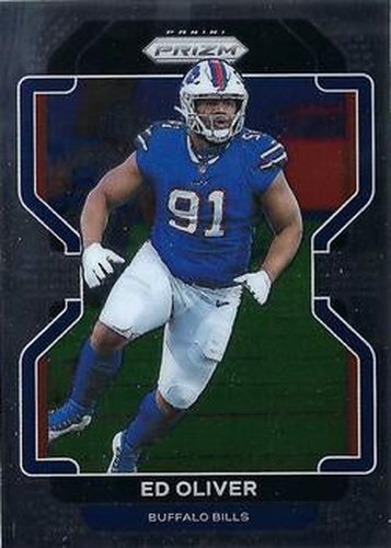 #119 Ed Oliver - Buffalo Bills - 2021 Panini Prizm Football