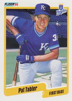 #119 Pat Tabler - Kansas City Royals - 1990 Fleer USA Baseball