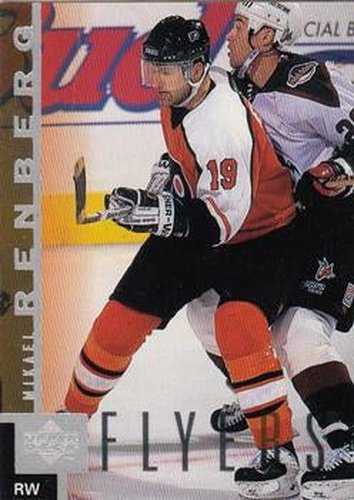 #119 Mikael Renberg - Philadelphia Flyers - 1997-98 Upper Deck Hockey