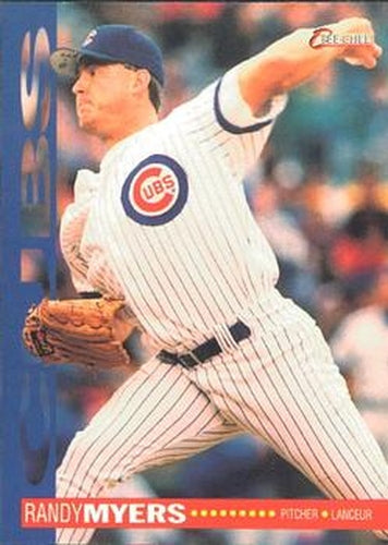 #119 Randy Myers - Chicago Cubs - 1994 O-Pee-Chee Baseball