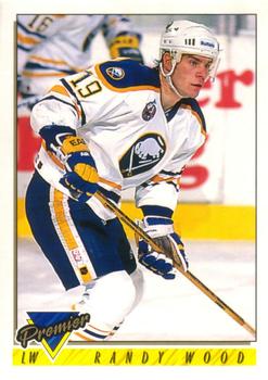 #119 Randy Wood - Buffalo Sabres - 1993-94 O-Pee-Chee Premier Hockey
