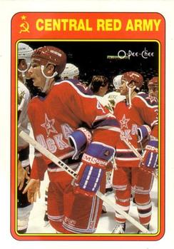 #11R Super Series A - Central Red Army - 1990-91 O-Pee-Chee Hockey - Central Red Army