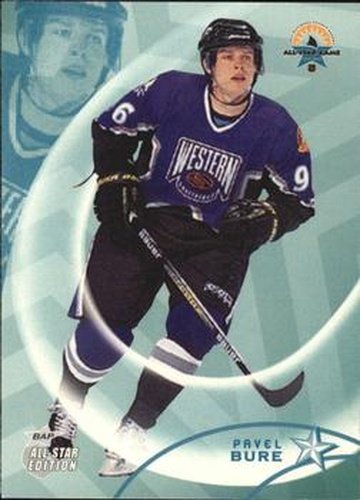 #11 Pavel Bure - Vancouver Canucks - 2002-03 Be a Player All-Star Edition Hockey