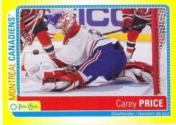 #S-CA Carey Price - Montreal Canadiens - 2013-14 O-Pee-Chee Hockey - Stickers