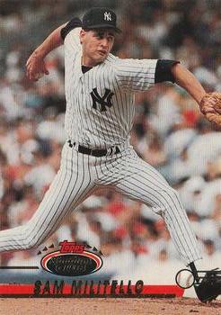 #11 Sam Militello - New York Yankees - 1993 Stadium Club Baseball