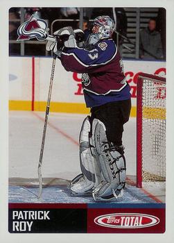 #11 Patrick Roy - Colorado Avalanche - 2002-03 Topps Total Hockey